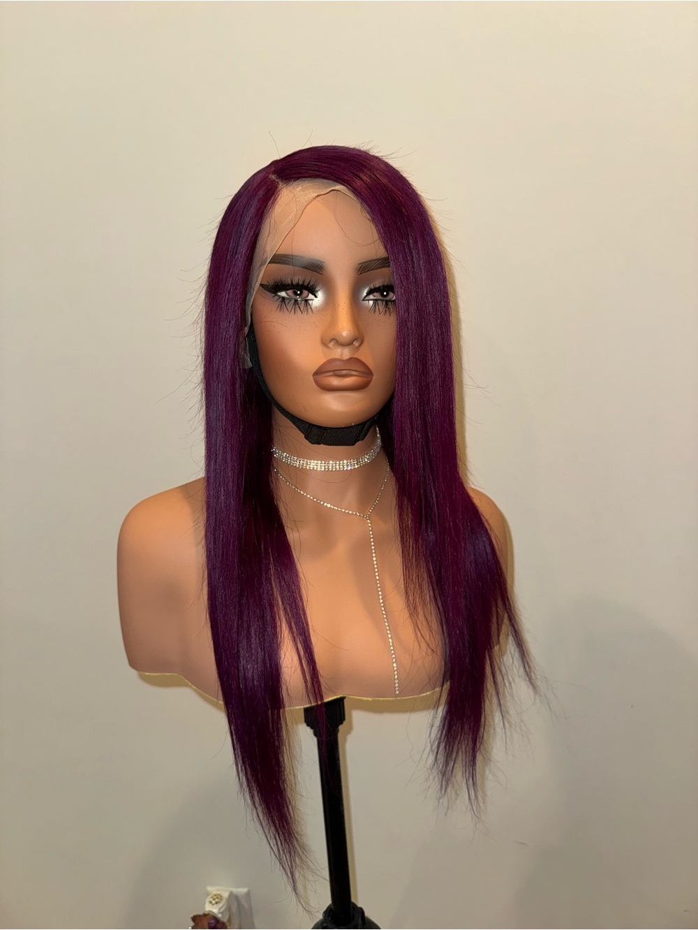 Vibrant Purple Lace Front Wig